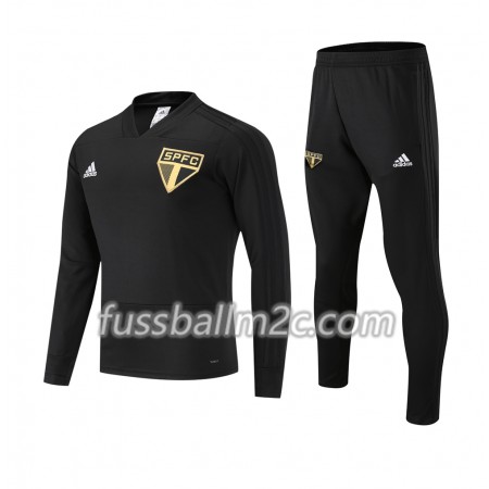 Sao Paulo Sweatshirts Anzüge Schwarz 2018-2019